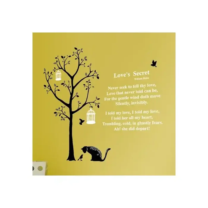 STICKER POEM & TREE DS-08220