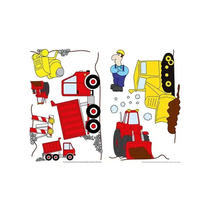 Sticker Under Construction 74311