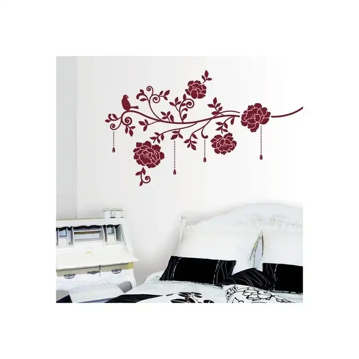 STICKER WINE COLOUR ROSES DV-08610