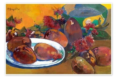 Still Life with Mangos de Paul Gauguin Master Collection