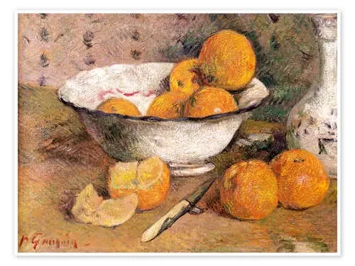 Still life with Oranges de Paul Gauguin Bridgeman Images