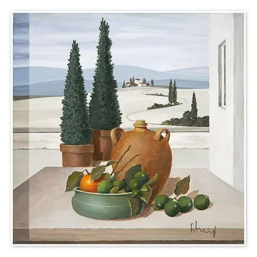 Stillleben mit Limetten de Franz Heigl Advocate Art
