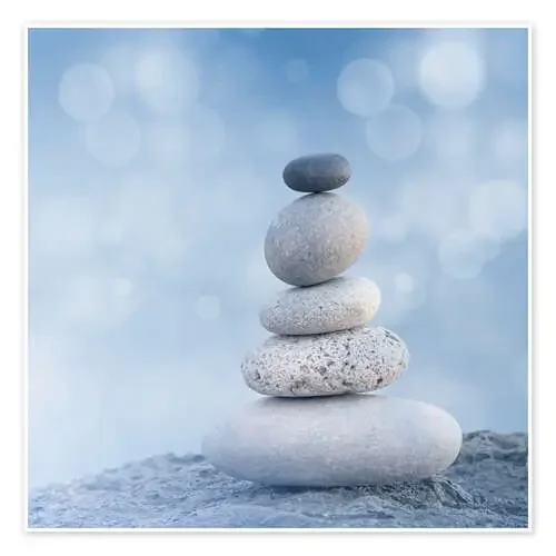 Stone cairn VI de Andrea Haase Foto
