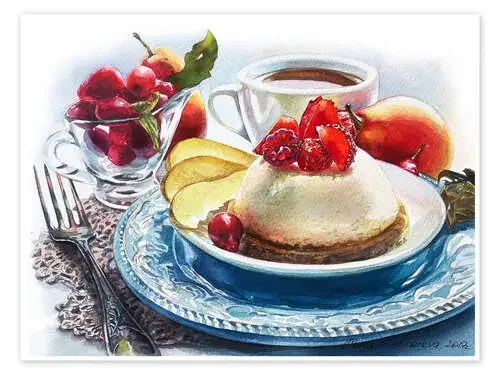 Strawberry Cheesecake de Maria Mishkareva