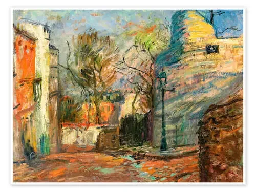 Street in Montmartre, 1902 de Raoul Dufy Master Collection