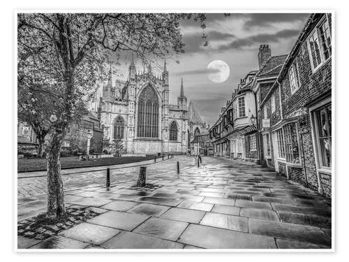 Street Through York Minster de Assaf Frank
