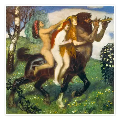 Strolling ride, 1903 de Franz von Stuck ARTOTHEK
