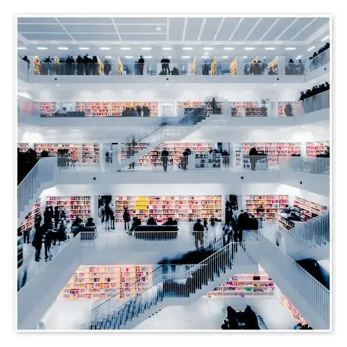 Stuttgart Public Library de Michael Haußmann