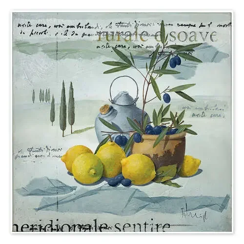 Südliche Oliven de Franz Heigl Advocate Art