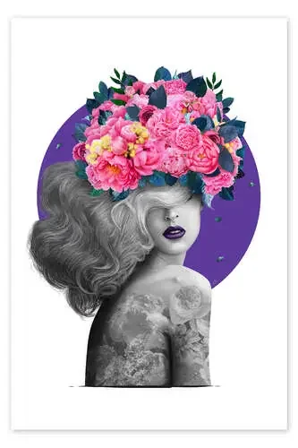 Sueños violetas de Valeriya Korenkova