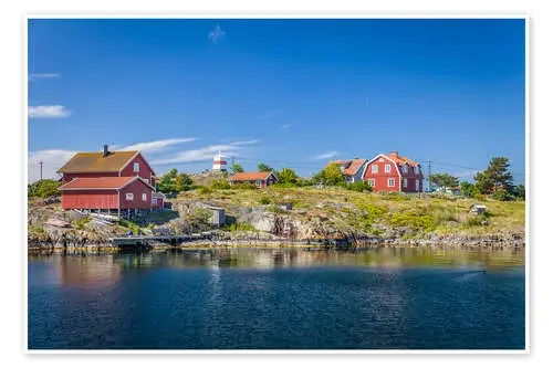 Summer in the Swedish archipelago islands de Christian Müringer