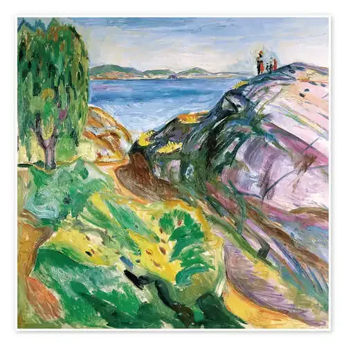 Summer on the coast, Krager (summer ved kysten) de Edvard Munch ARTOTHEK