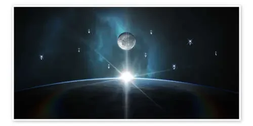 Sunrise in Space de Tobias Roetsch