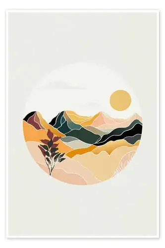 Sunrise in the Mountains de Olga Telnova