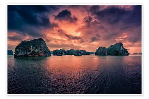 Sunrise over Halong Bay de Stefan Becker
