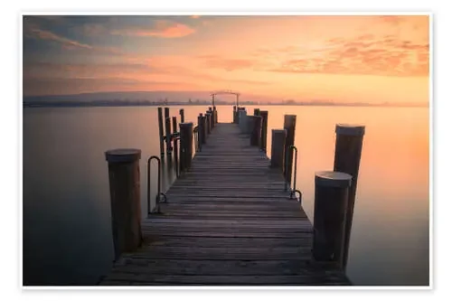 Sunset at Lake Constance de Christian Möhrle