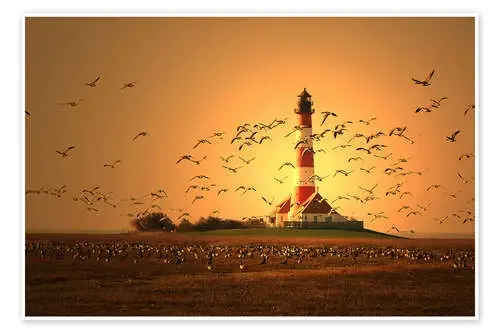 Sunset at Westerhever de Sarnade