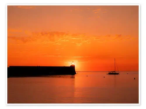 Sunset in Collioure, France de Félix Frankl