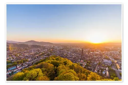 Sunset in Freiburg de Dieterich Fotografie