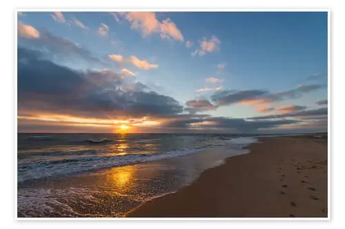 Sunset in the North sea de George Pachantouris