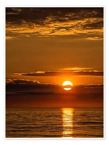 Sunset on shore of the Baltic Sea de Rico Ködder