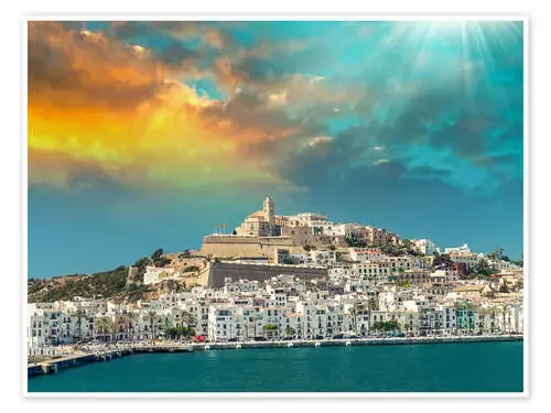 Sunset over Ibiza Editors Choice