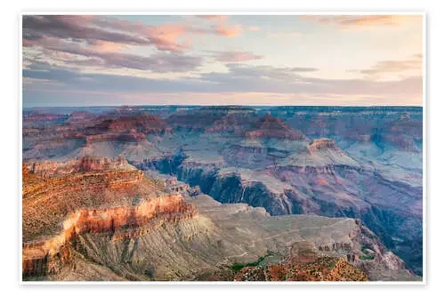 Sunset over the Grand Canyon south rim, USA de Matteo Colombo