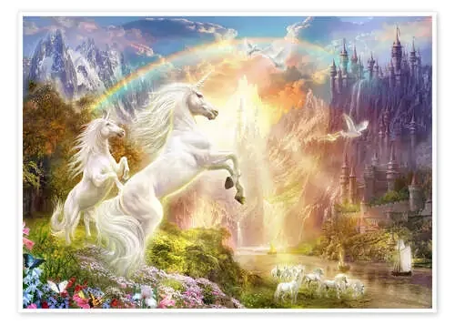 Sunset unicorns de Jan Patrik Krasny MGL Licensing