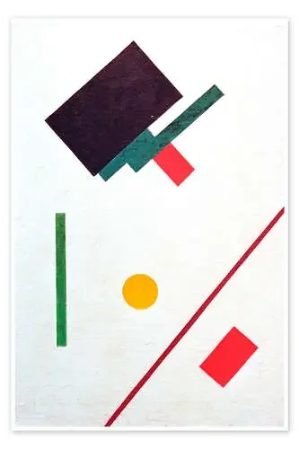 Suprematismo, 1920 de Kasimir Sewerinowitsch Malewitsch akg-images