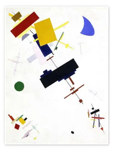 Supremus No. 56 de Kasimir Sewerinowitsch Malewitsch ARTOTHEK