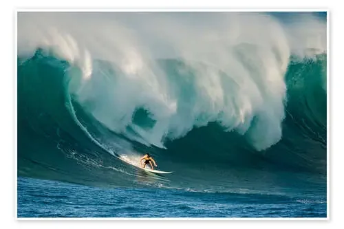 Surfer in a Wave de David H Yang 1x