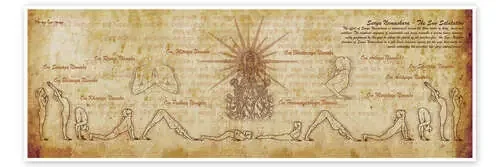Surya Namaskara, el saludo del sol de Sharma Satyakam