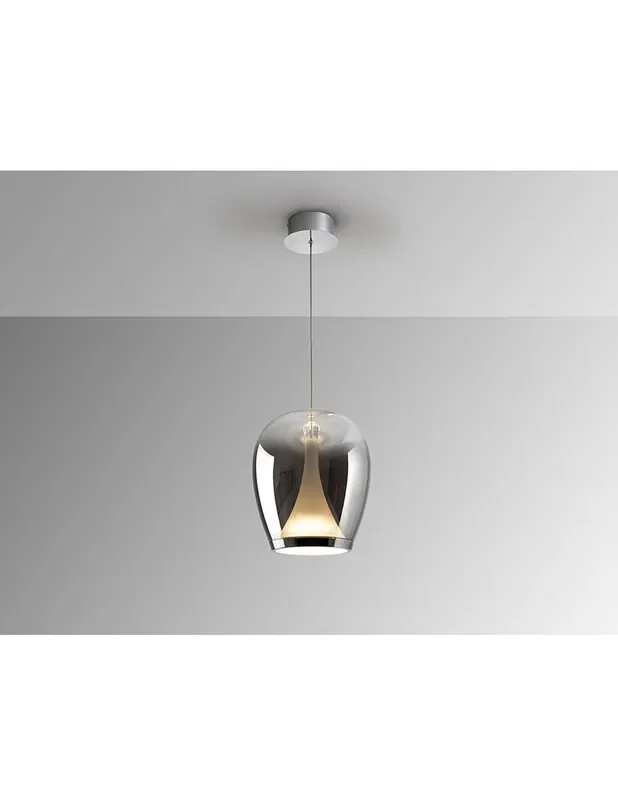 Suspiro Colgante de 25 Cromo Smoke Schuller