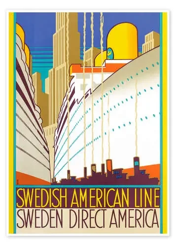 Sweden-America Cruise Ship ARTOTHEK