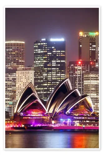 Sydney Opera house at night de Matteo Colombo