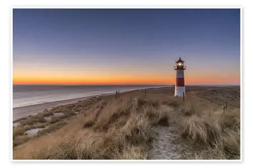 Sylt island – Lighthouse Sylt Ost (Sunrise) de Achim Thomae