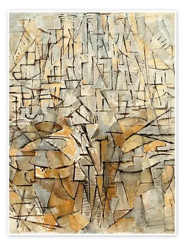 Tableau No. 4; Composition de Piet Mondrian akg-images