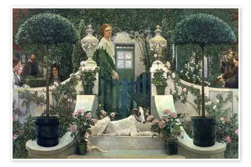 Tarde de verano en Barkenhoff de Heinrich Vogeler ARTOTHEK