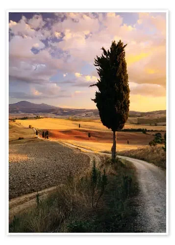 Tarde en Val d‘Orcia, Toscana de Matteo Colombo