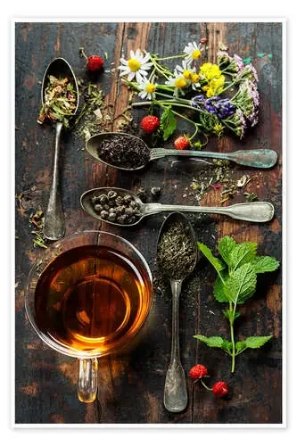 Té con miel, bayas silvestres y flores Editors Choice