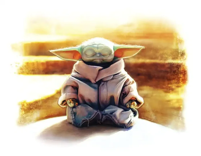tela no tejida Star Wars beige de Disney – 612818
