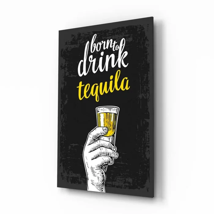 Tequila Glass Wall Art – 28.5 » x 18 «