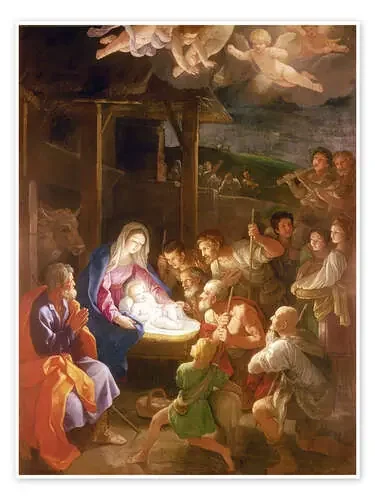 The Adoration of the Shepherds de Guido Reni Bridgeman Images