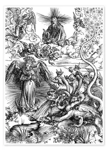 The Apocalyptic woman or the woman clothed with the sun de Albrecht Dürer Bridgeman Images