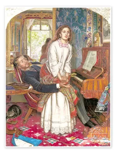 The Awakening Conscience de William Holman Hunt Master Collection