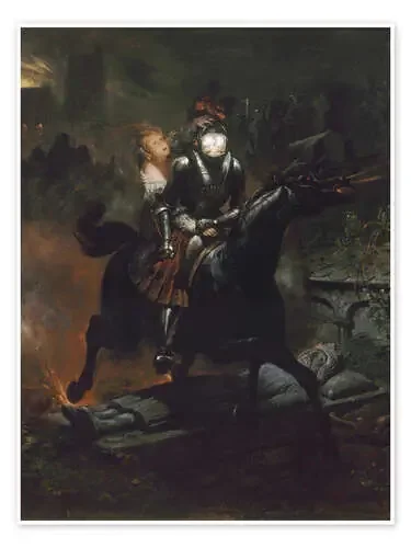 The Ballad of Lenore – The Dead Travel Fast de Emile Jean Horace Vernet akg-images