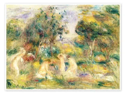 The Bathers de Pierre-Auguste Renoir Bridgeman Images