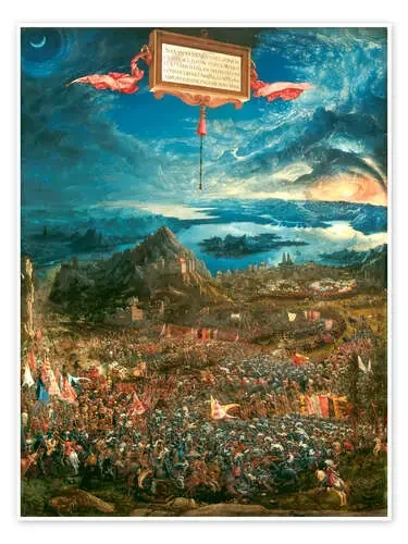 The Battle of Issus 333 BC – Albrecht Altdorfer, 1529 ARTOTHEK