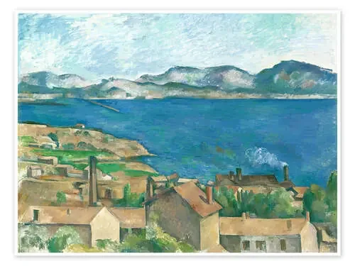 The Bay of Marseille, Seen from L‘Estaque de Paul Cézanne Bridgeman Images