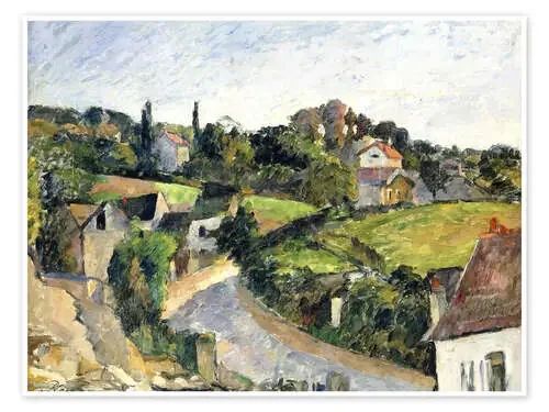 The bending road de Paul Cézanne ARTOTHEK
